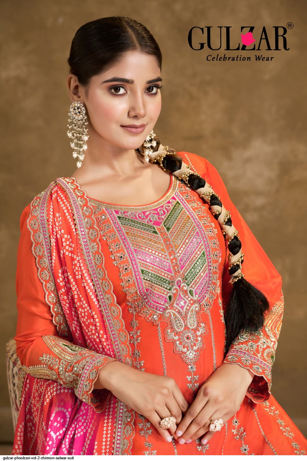 Gulzar Phoolzari Vol 2 Chinon Salwar Suit Collection