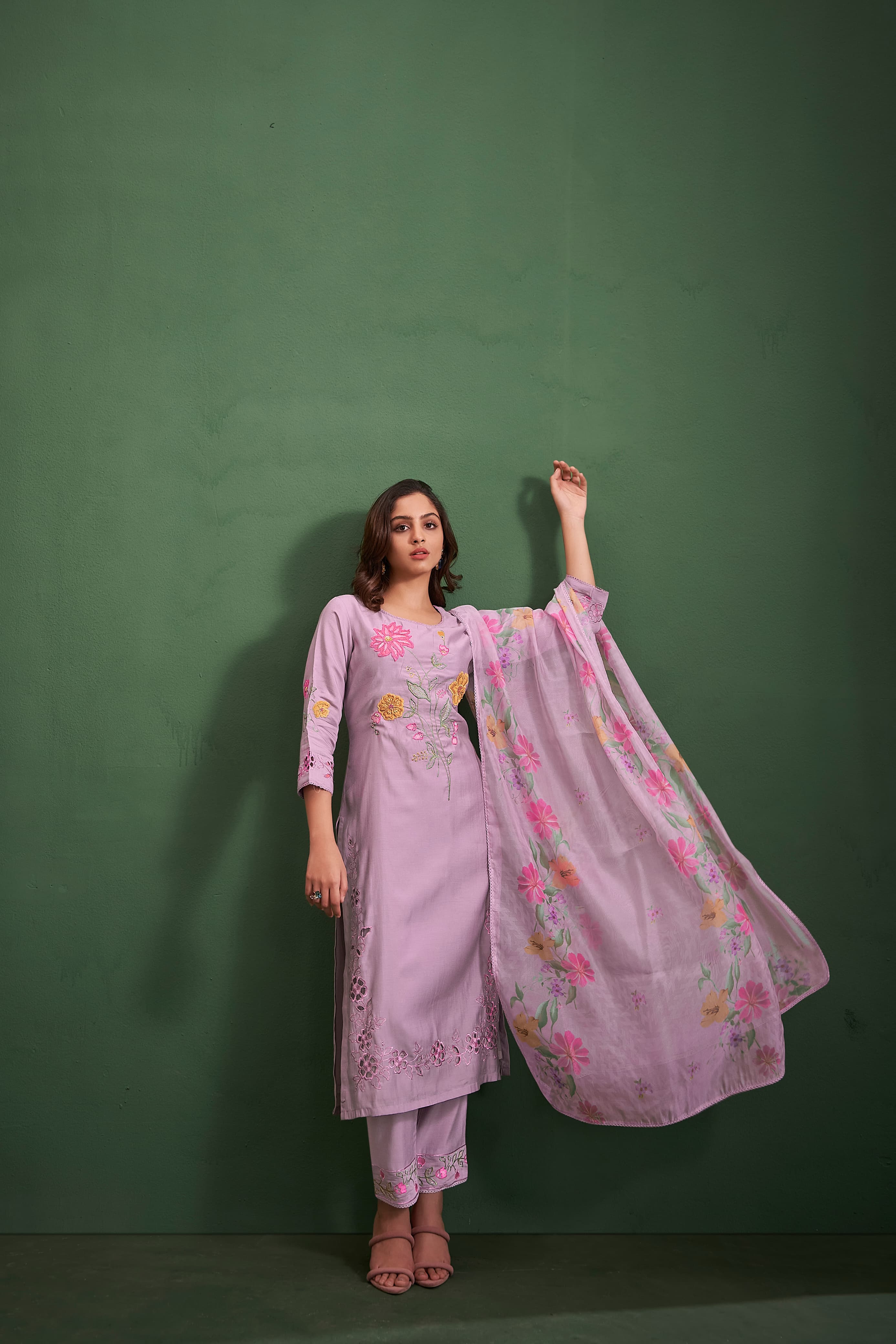 Sojat 1 Viscose Kurti Bottom With Dupatta