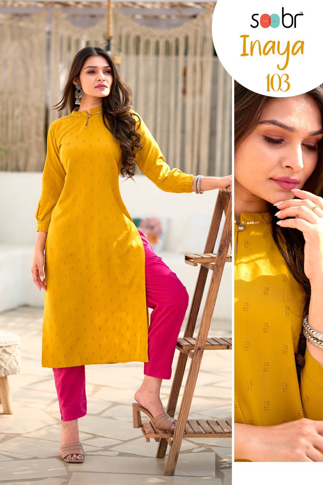 Soobr Inaya New Styles Designer Long Kurti Collection