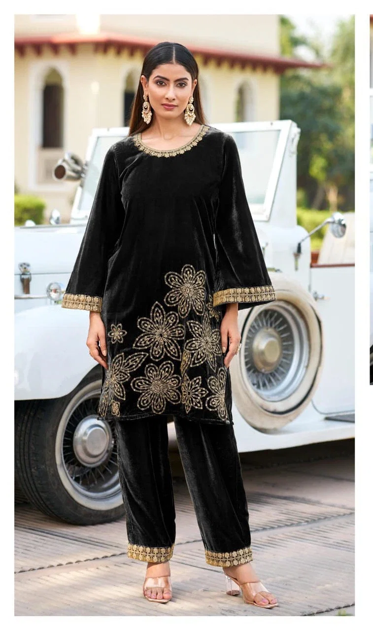 Deepsy D 603 Velvet Readymade Pakistani Suits Collection