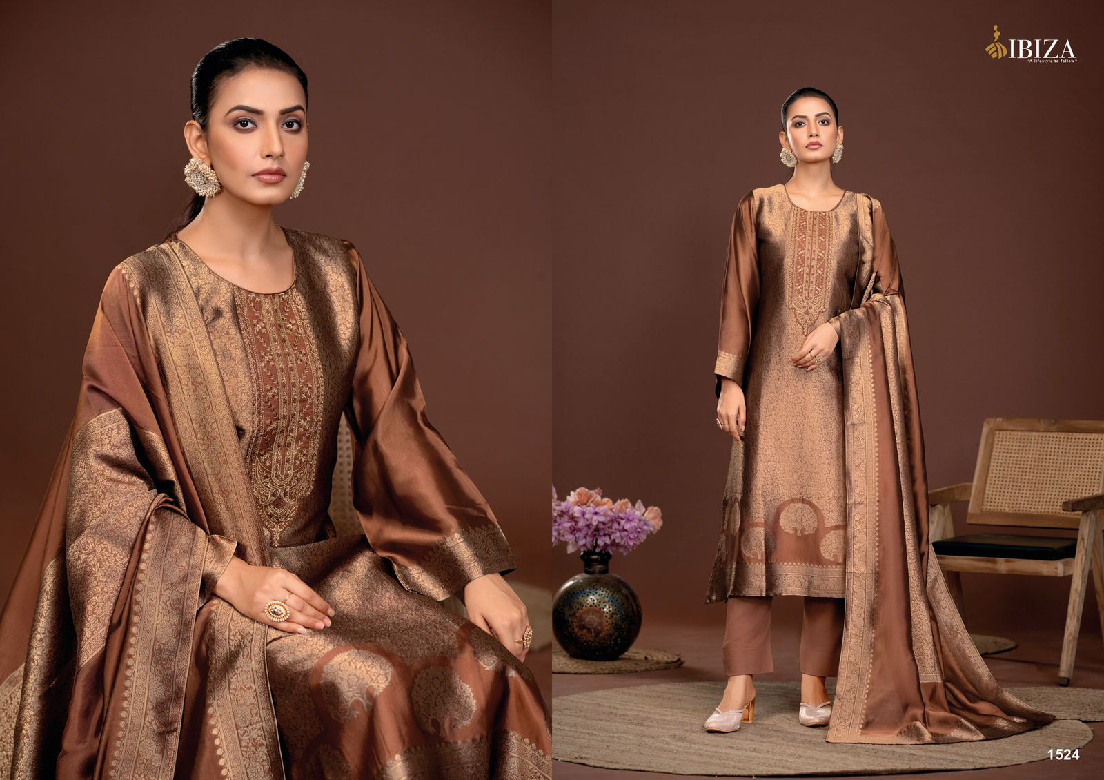 Ibiza Sakhi Vol 6 Banglory Silk Salwar Kameez Collection