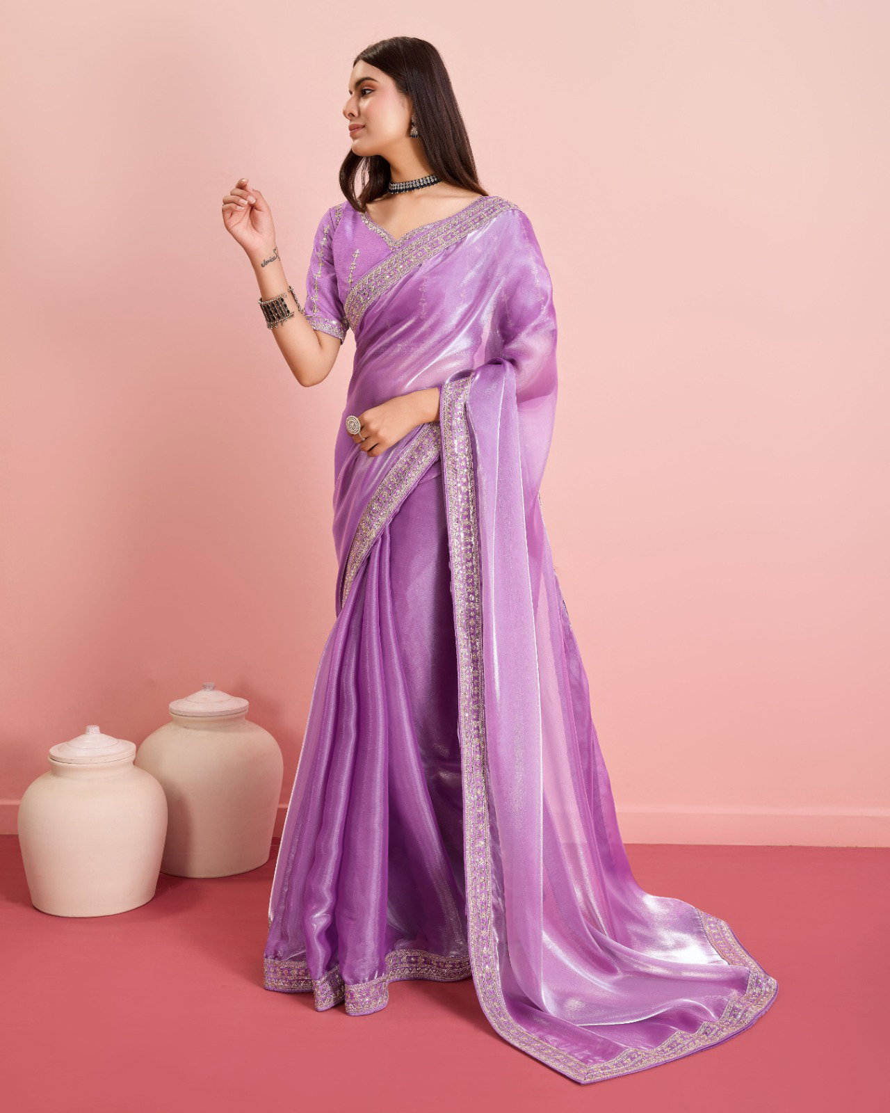 Tanya 1 Jimmy Choo Designer Bollywood Style Saree