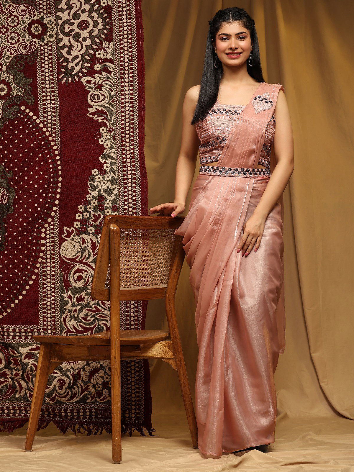 Amoha Trendz A276 Ready To Wear Saree Collection