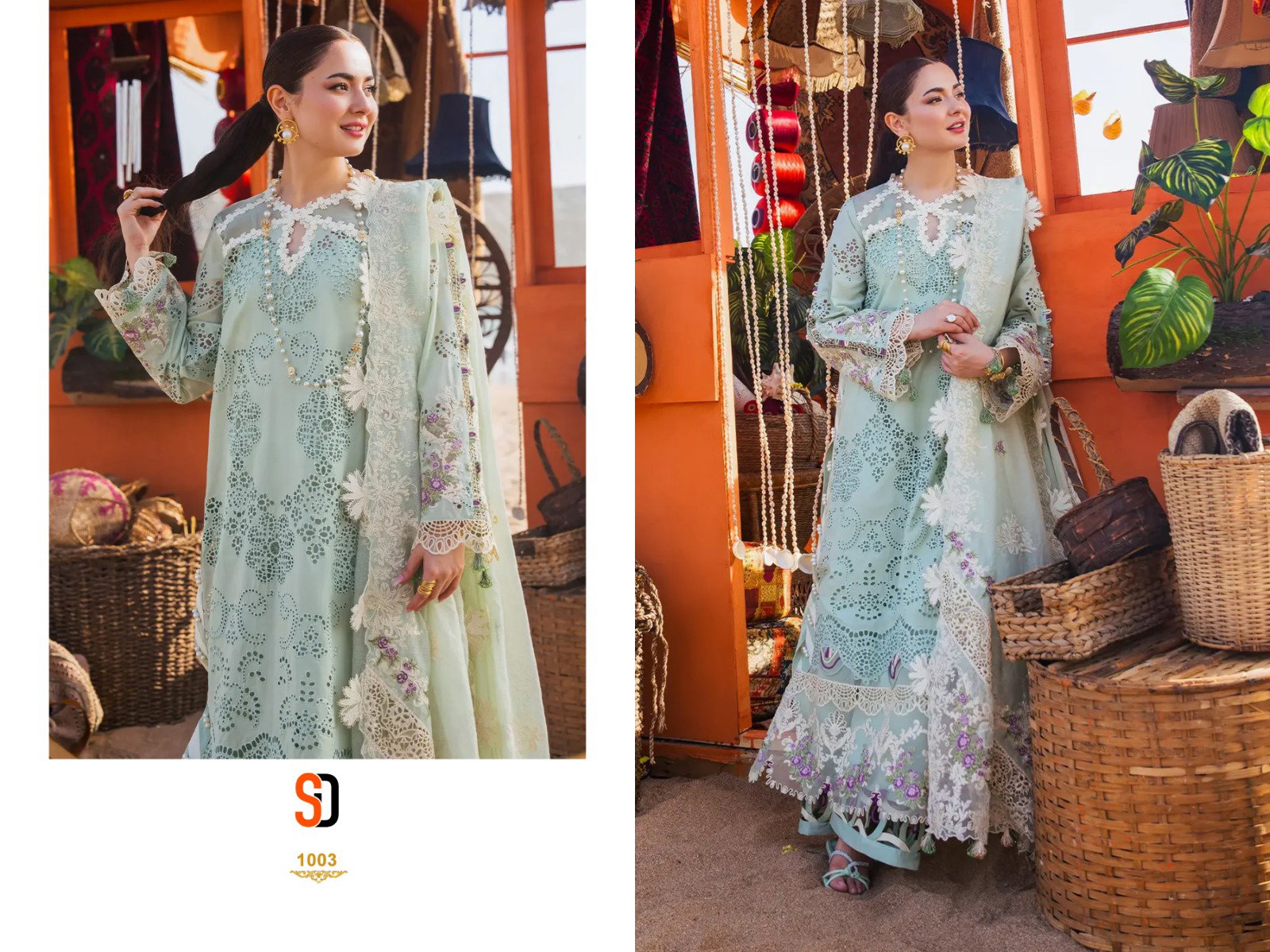 Shraddha Rangrasiya Vol 1 Cotton Dress Material Collection