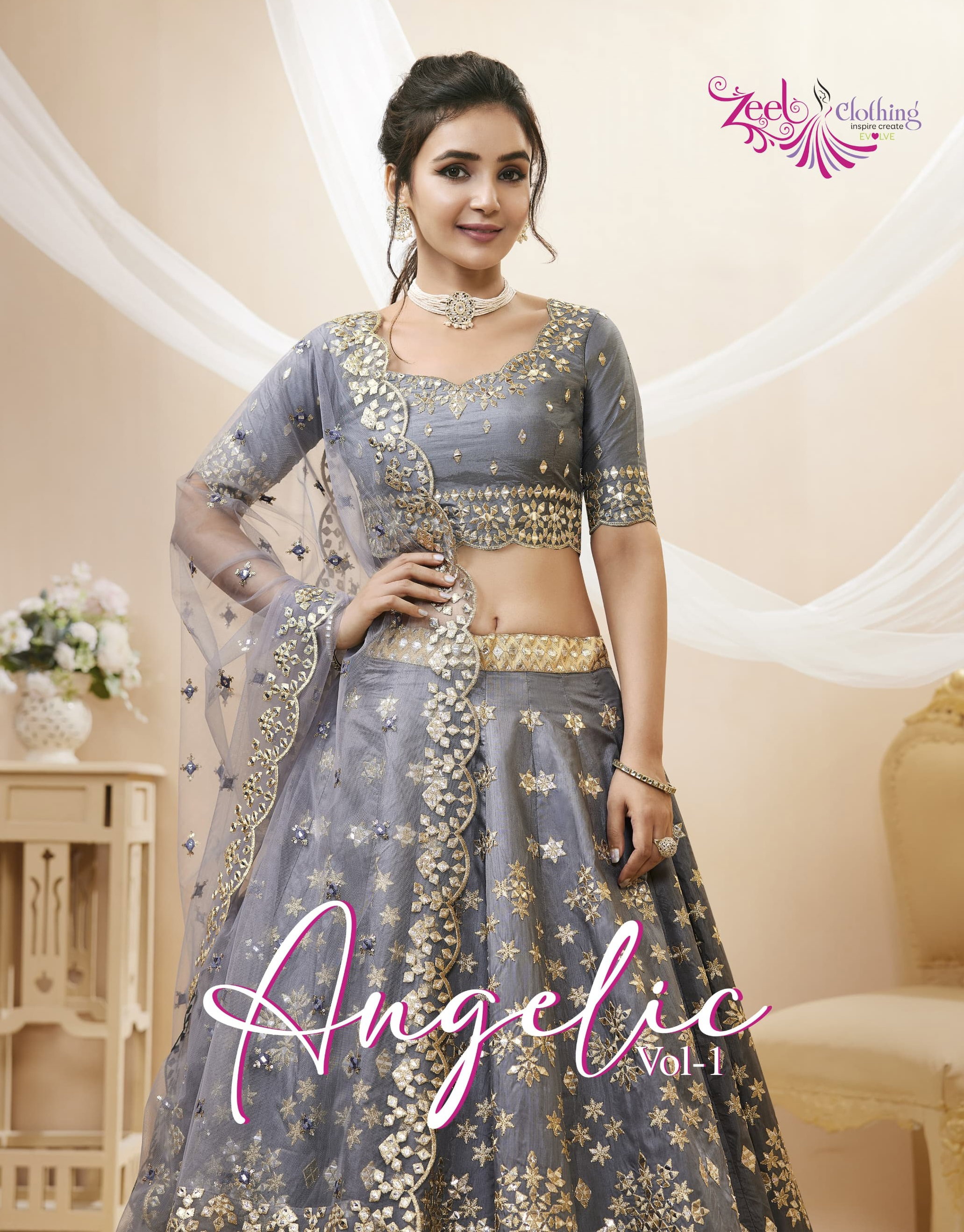 Zeel Angelic Vol 1 Art Silk Designer Lehenga Choli