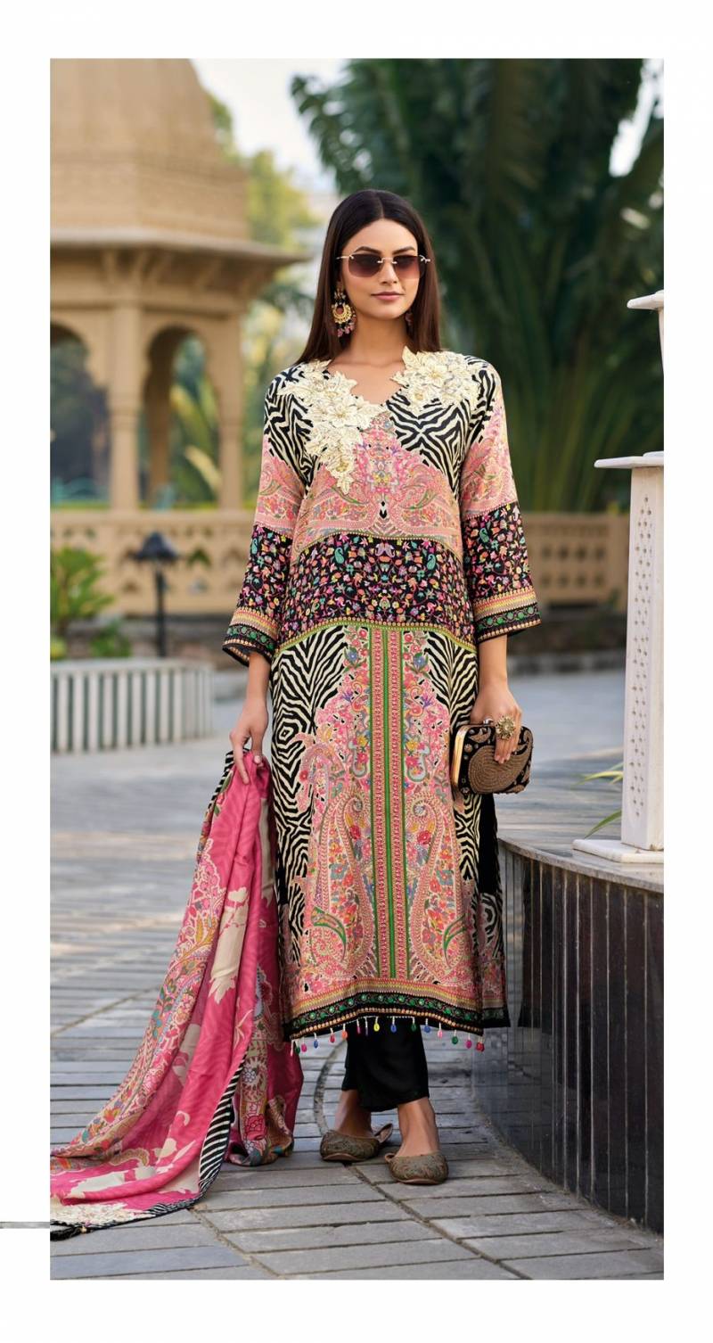 Shree Kt 114 Maslin Digital Printed Salwar Suits Collection