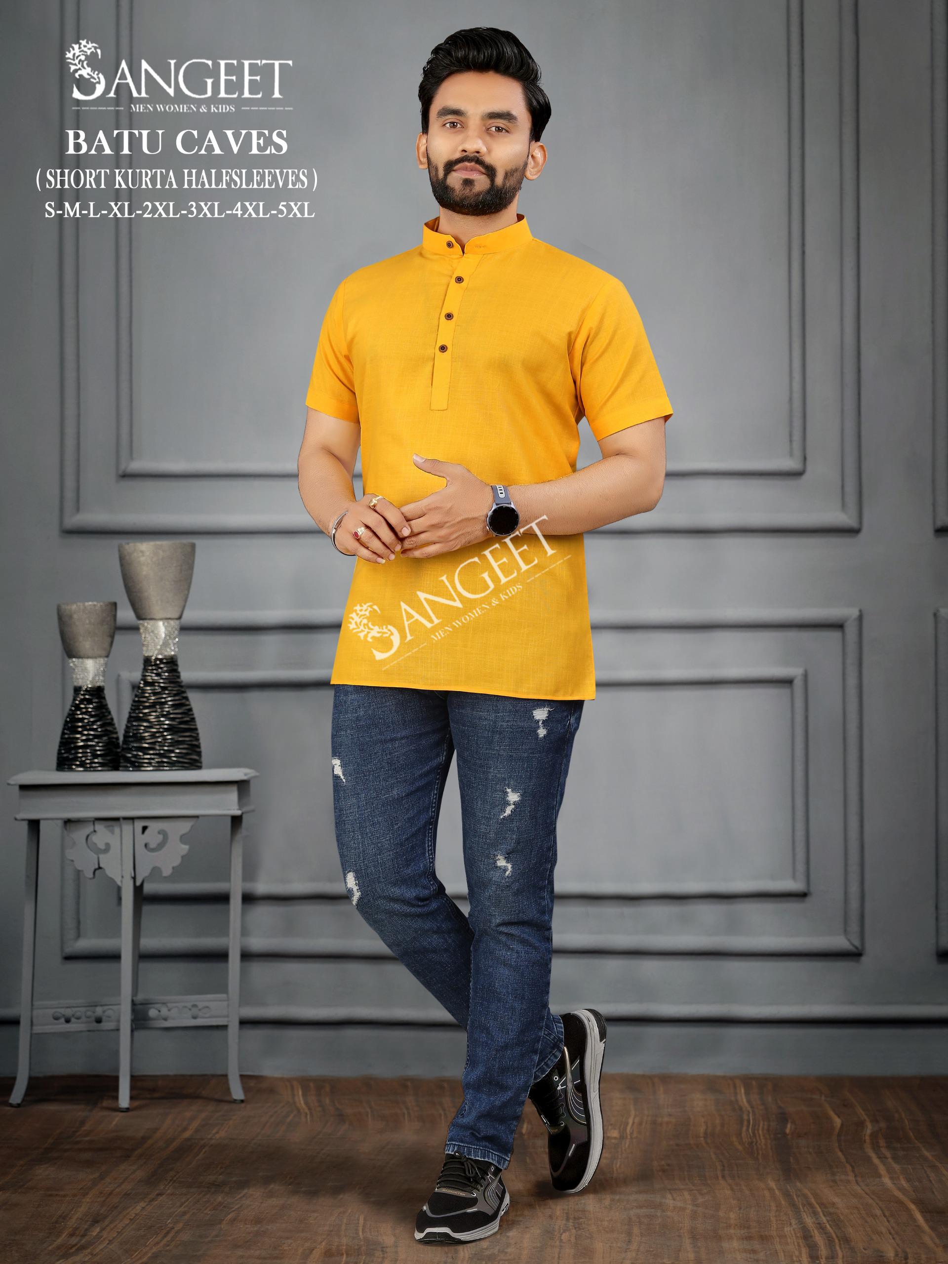 Sangeet Batu Caves Half Sleeves 1 Cotton Mens T Shirt