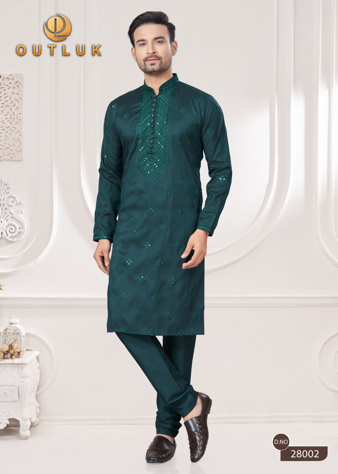 Outluk Wedding Collection Vol 28 Mens Kurta With Pajama