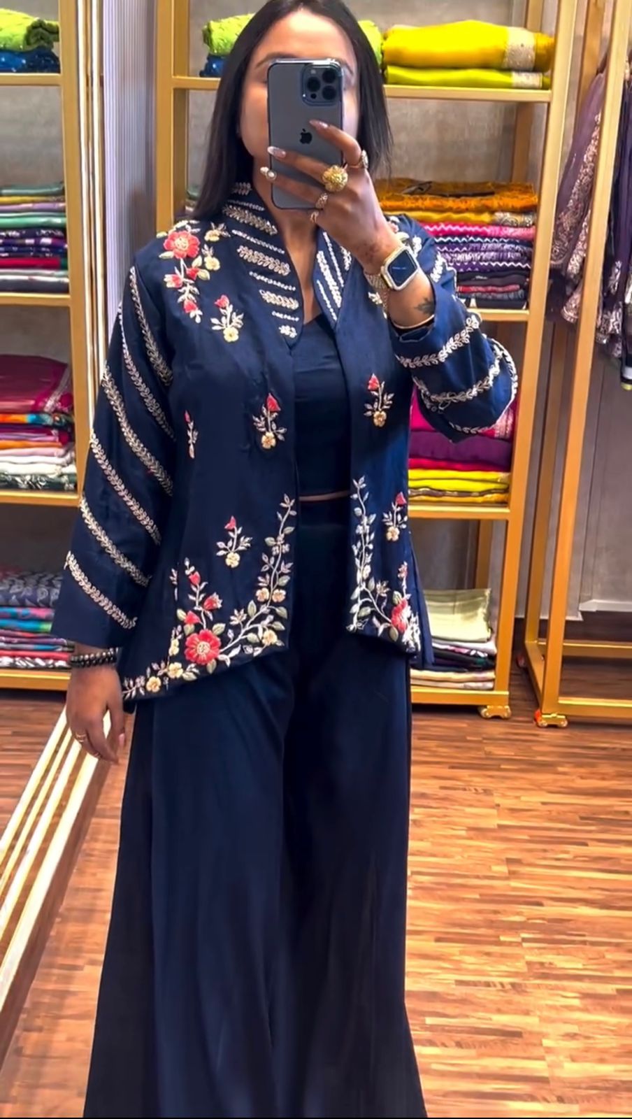 Bt 7061 Beautiful Party Wear Shrug With Plazzo Collection