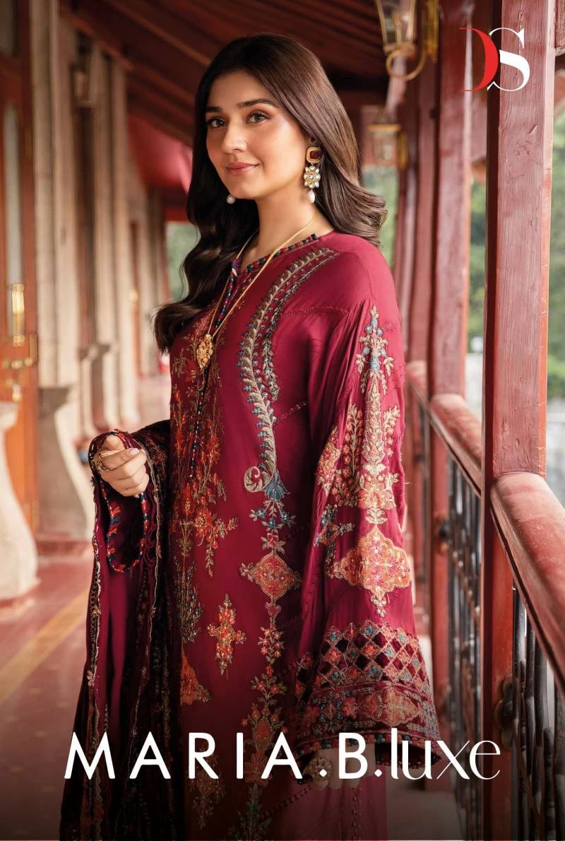 Deepsy Maria B Luxe Cotton Printed Pakistani Salwar Suit