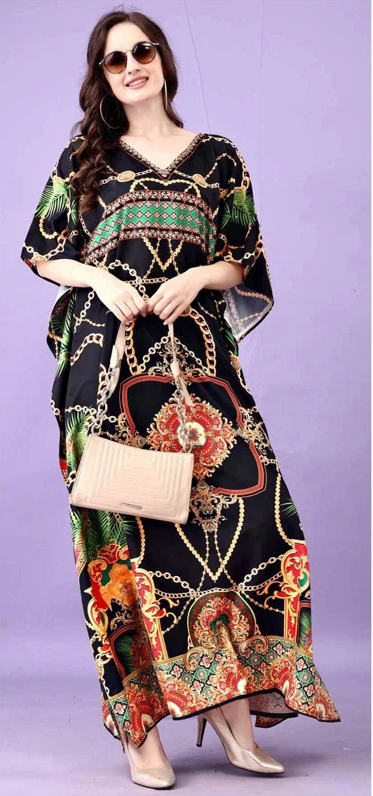 Jisha Afreen Kaftan Vol 10 Digital Printed Polyster Kaftan Collection