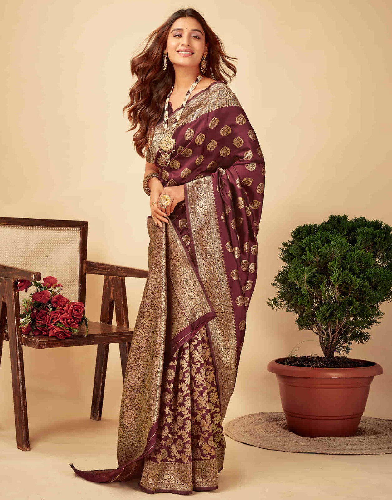 SM Priya 6 Banarasi Silk Saree Collection