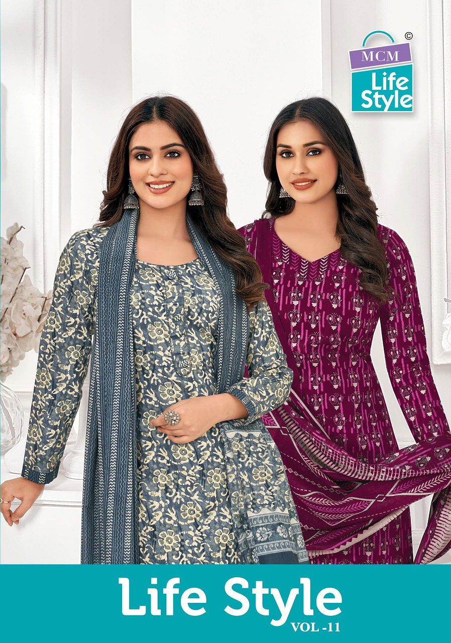 Mcm Lifestyle Vol 11 Printed Cotton Dress Material Collection | Dress  Materials