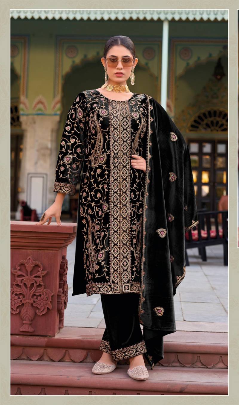 Deepsy Velvet 25 Series 32227 Velvet Pakistani Salwar Suit