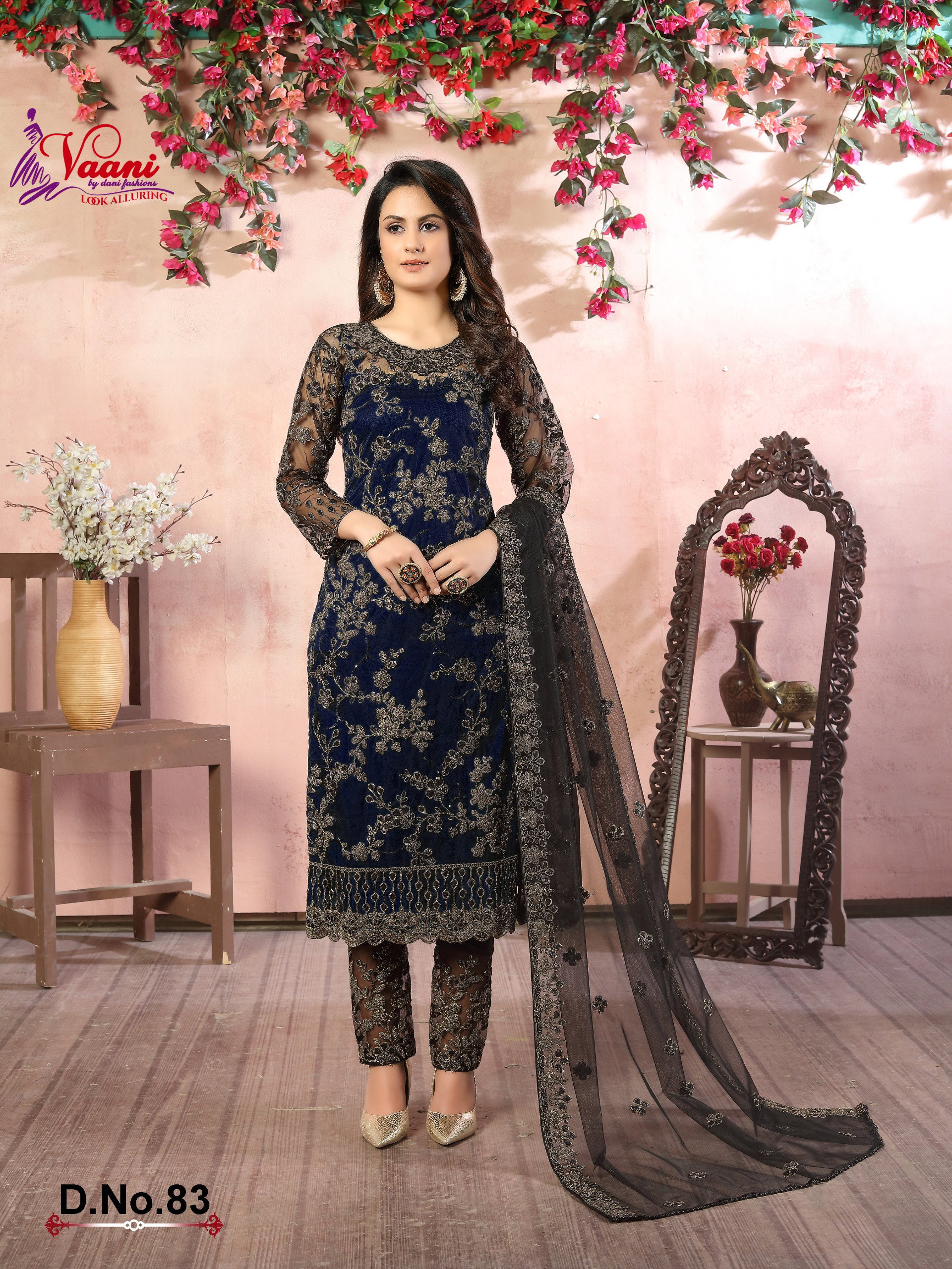 New Arrival Vaani Vol 8 Net Designer Salwar Suit Collection