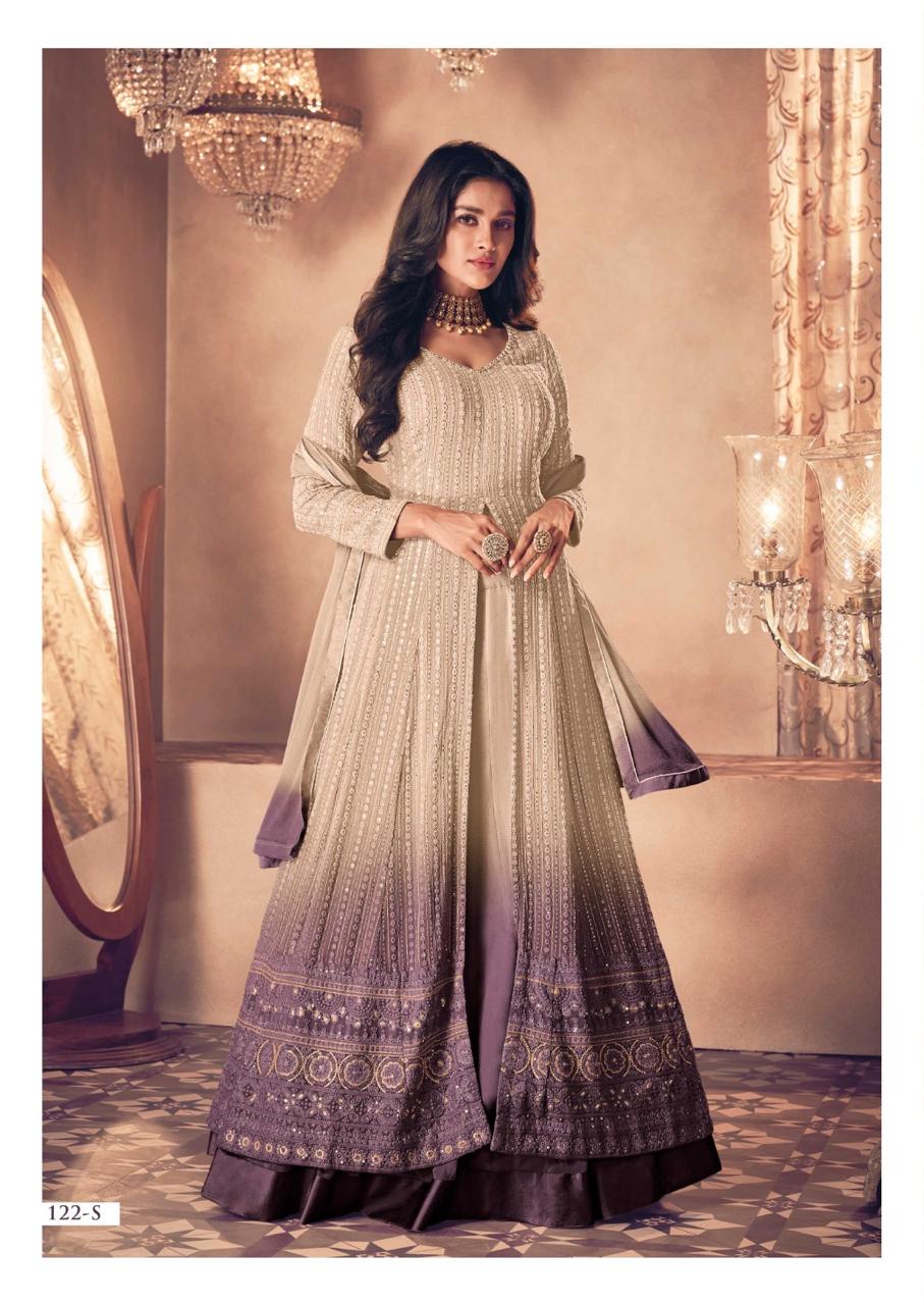 Sayuri Noor Gold New Shades Georgette Designer Salwar Suit