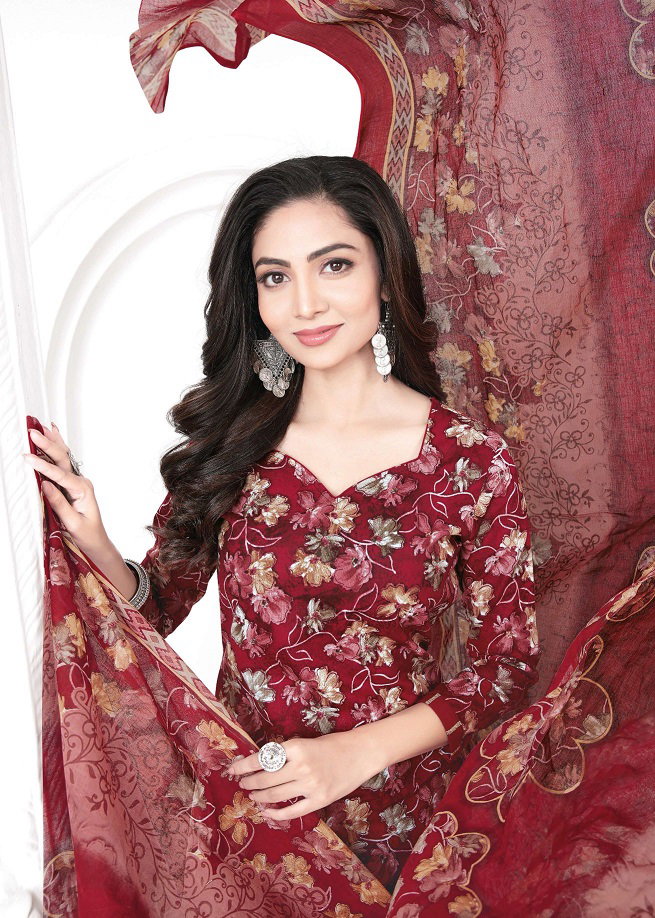 Baalar Zaara Patiyala Vol 31 Printed Cotton Beautiful Dress Material Collection