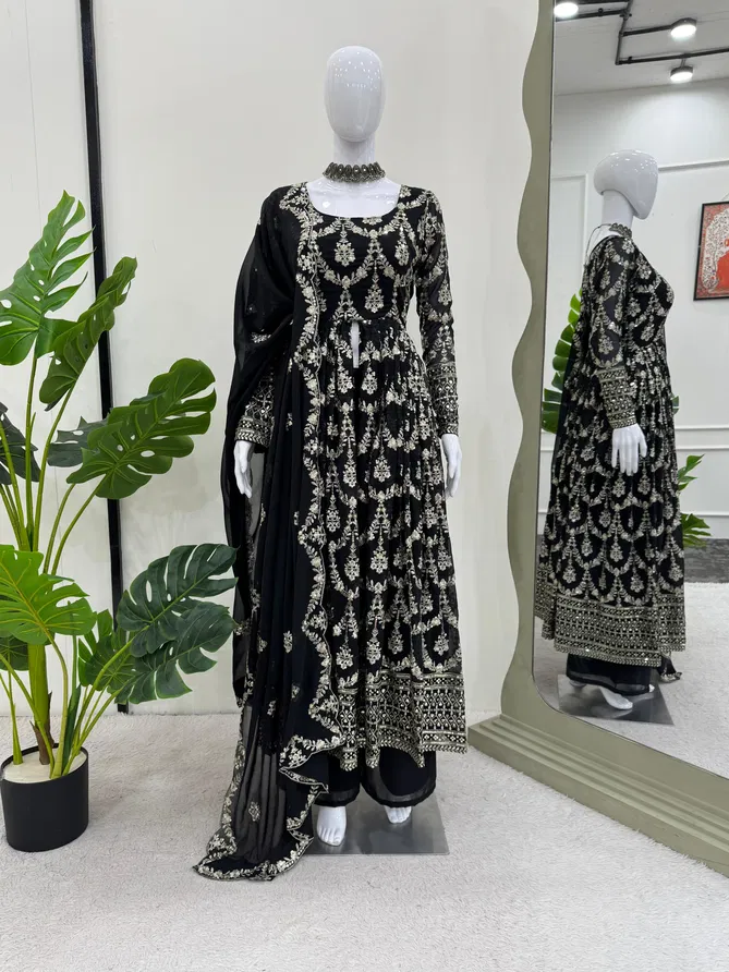 HR 5806 Gorgette Readymade Suit Collection