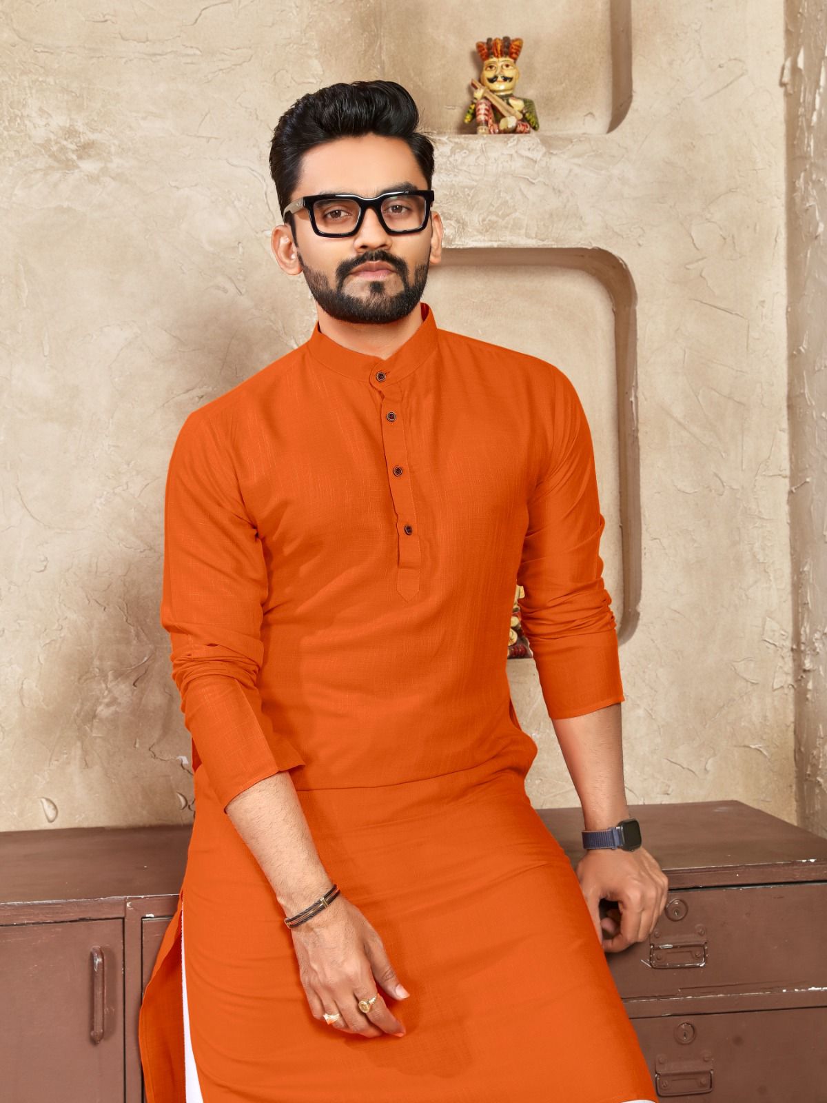 Republic Day Special 1 Rayon Slub Mens Kurta