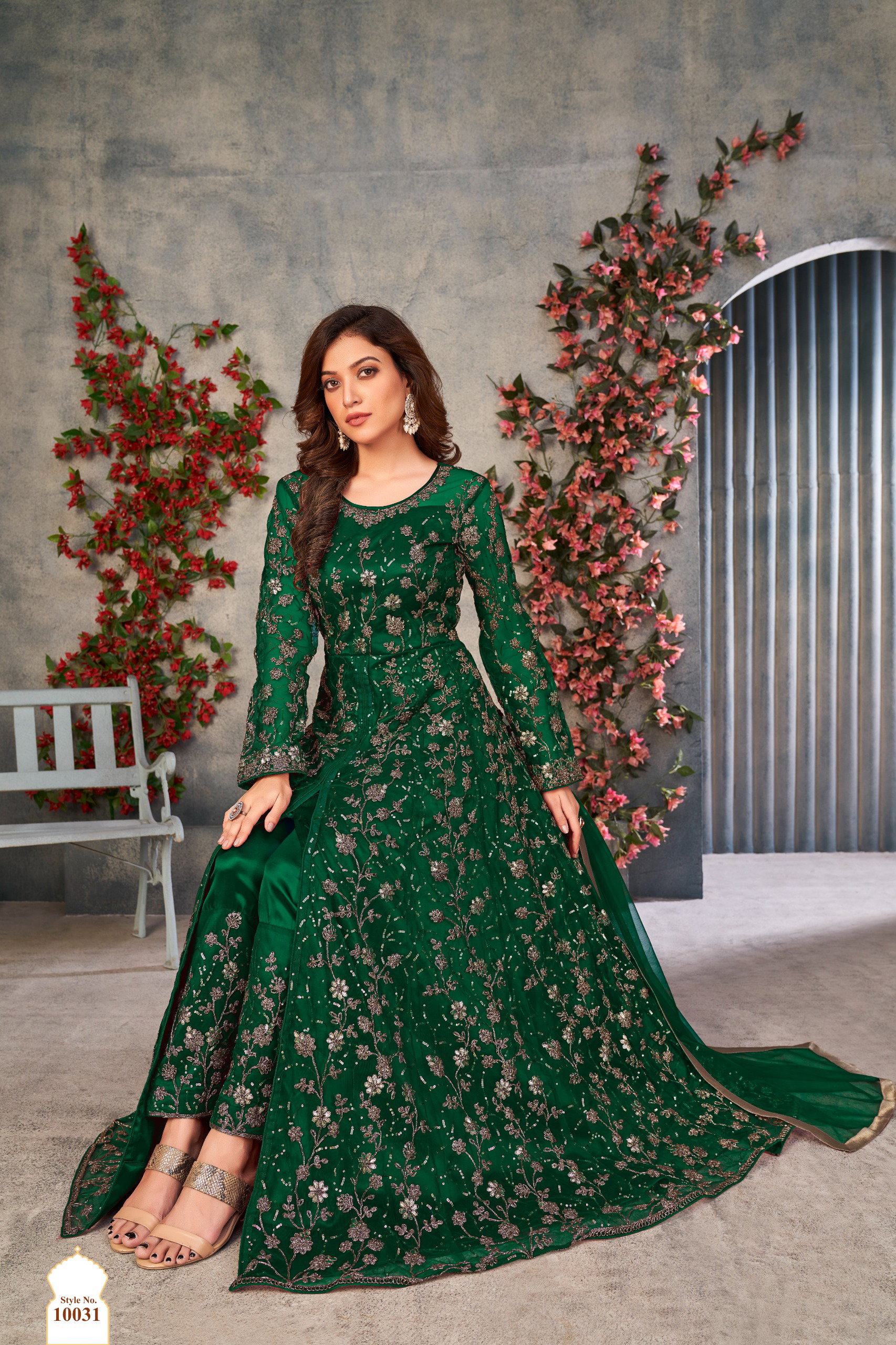 New Arrival Anjubaa Vol 4 Net Designer Gown Collection
