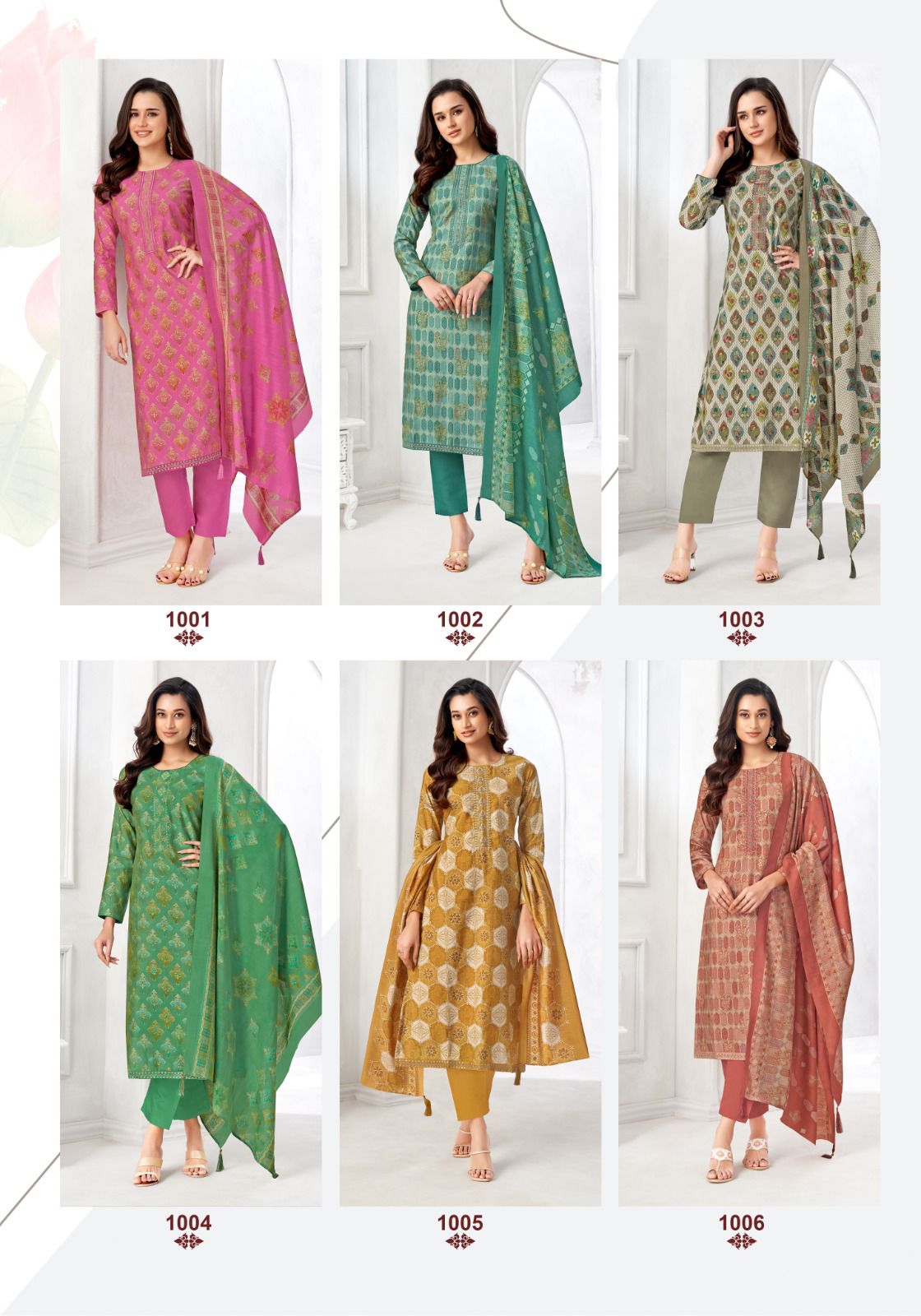 Suryajyoti Kuhu Vol 1 Modal Printed Dress Material Collection