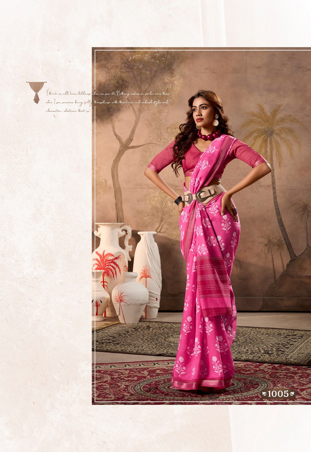 Sr Vanya Cotton Printed Fancy Saree Collection