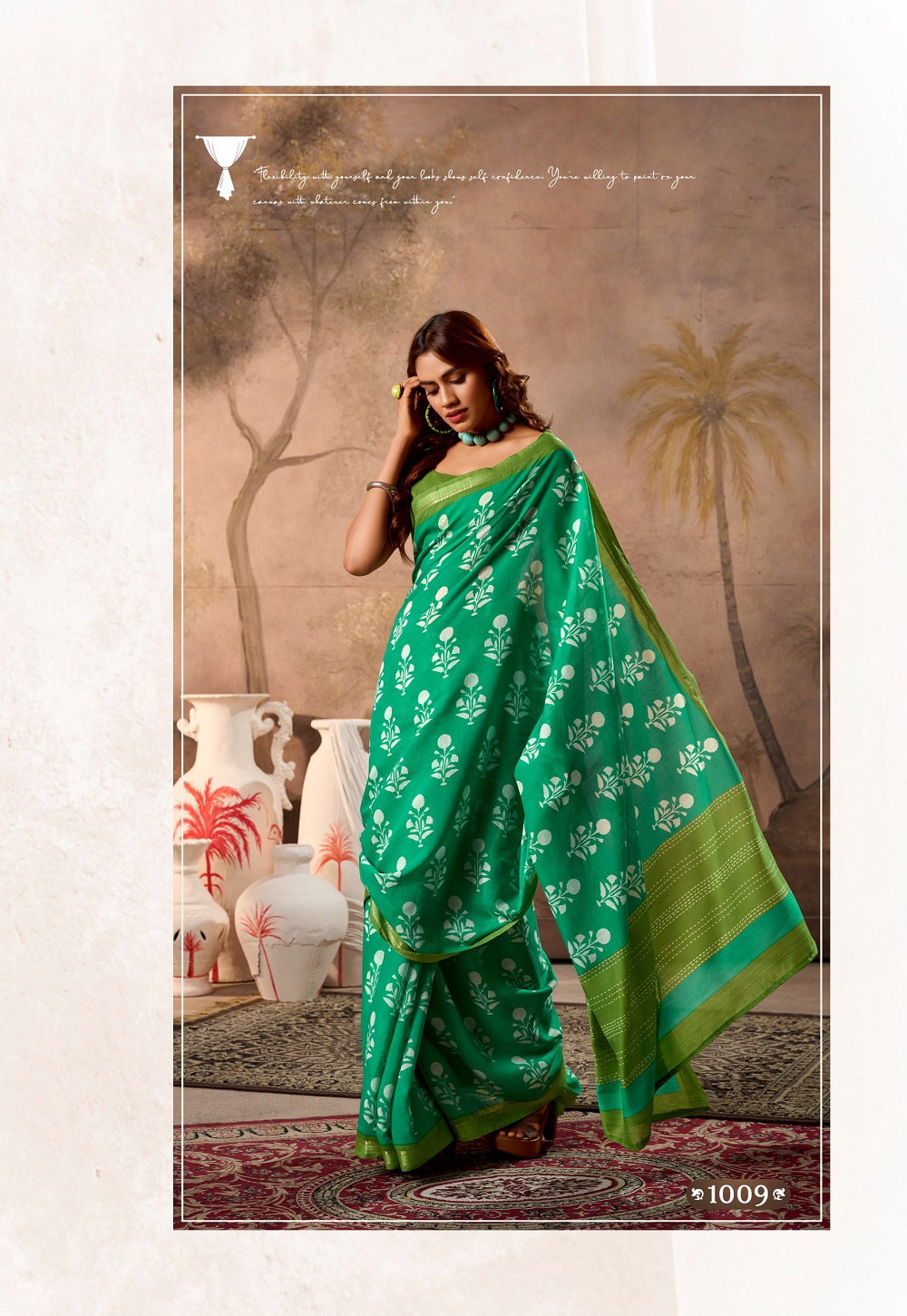 Sr Vanya Cotton Printed Fancy Saree Collection