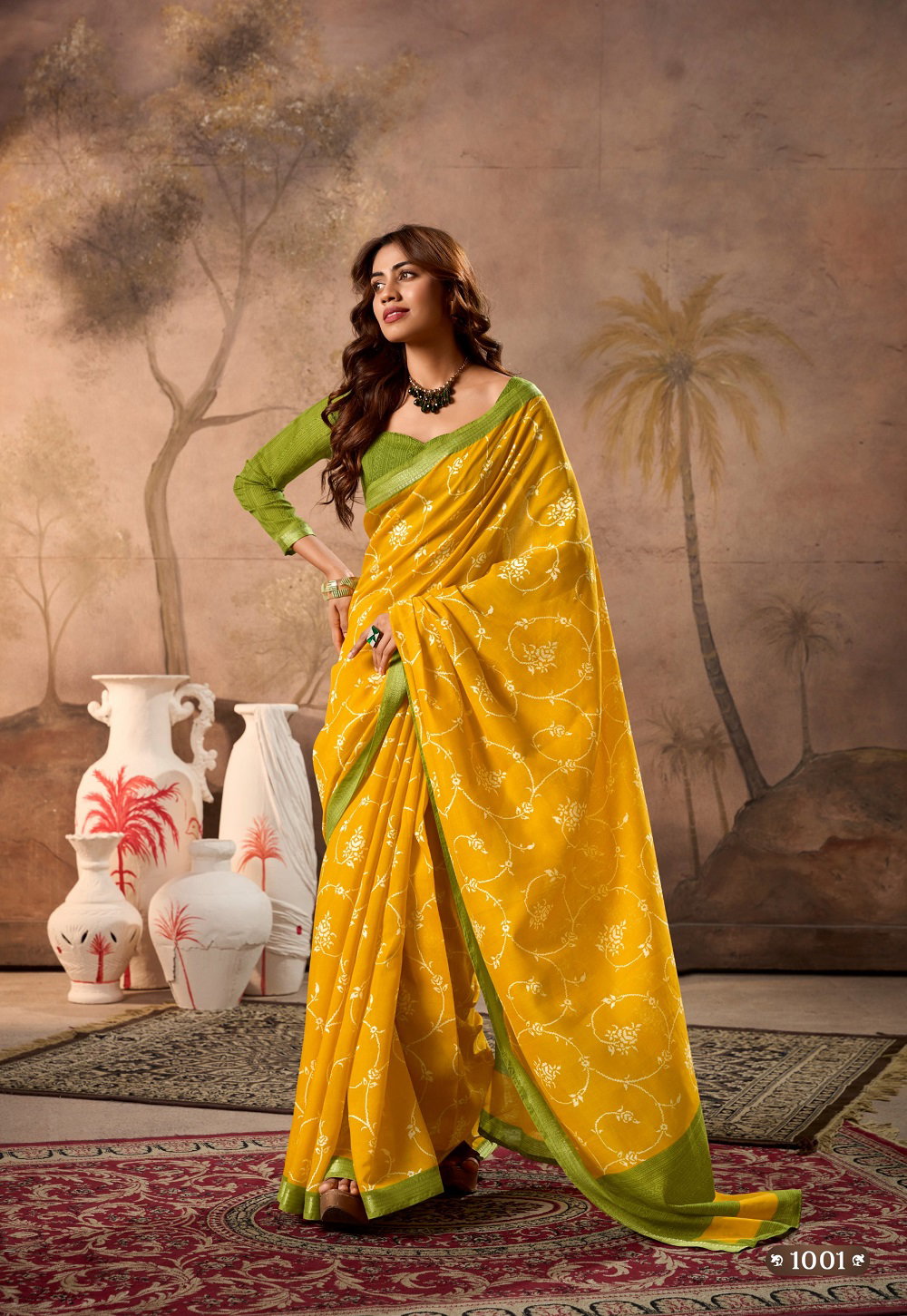 Sr Vanya Cotton Printed Fancy Saree Collection