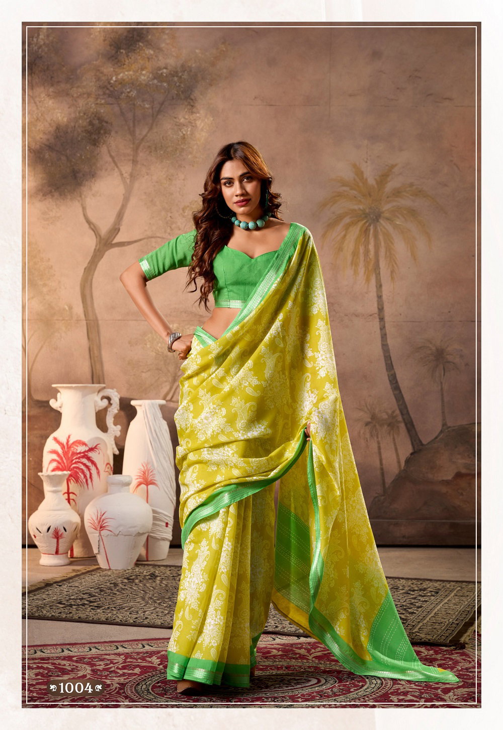 Sr Vanya Cotton Printed Fancy Saree Collection