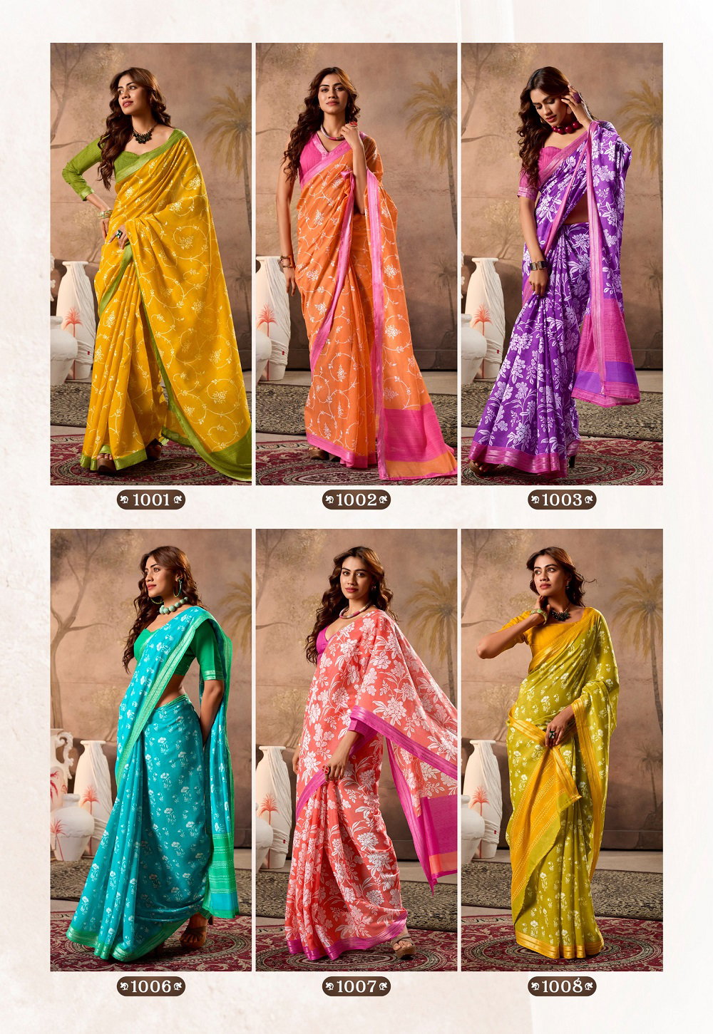 Sr Vanya Cotton Printed Fancy Saree Collection