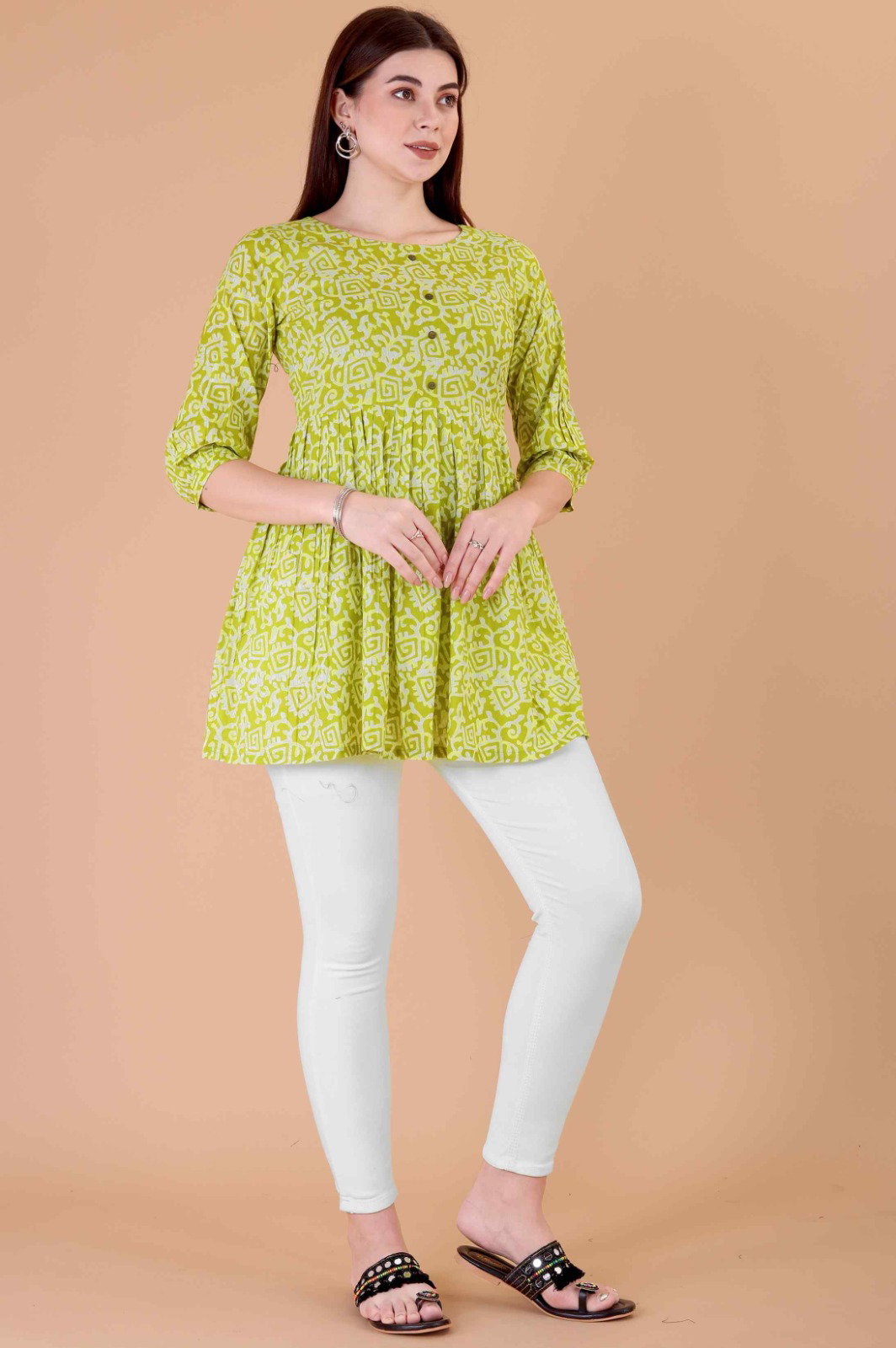 9Star khushi 1 Cotton Printed Fancy Tops Collection