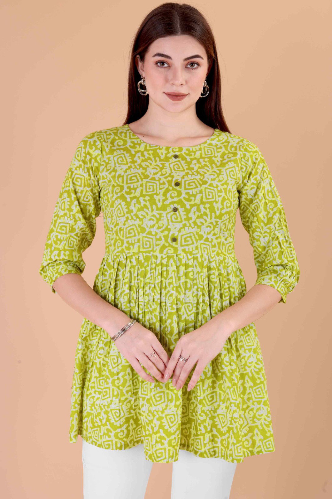 9Star khushi 1 Cotton Printed Fancy Tops Collection