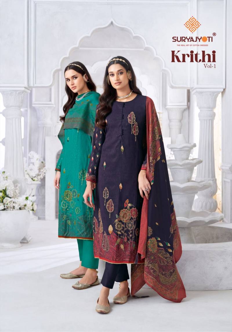 Suryajyoti Krithi Vol 1 Modal Printed Dress Material Collection