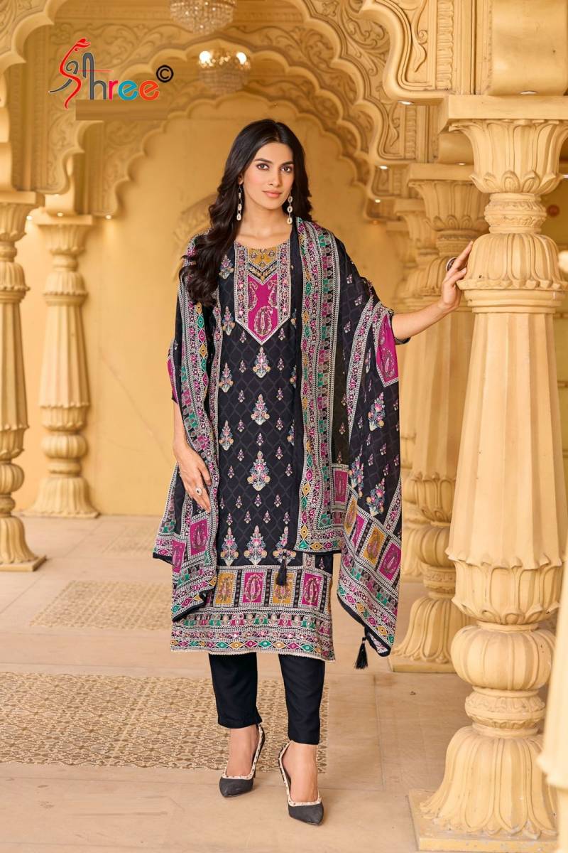 Shree Kt 136 Viscose Digital Printed Salwar Suits Collection