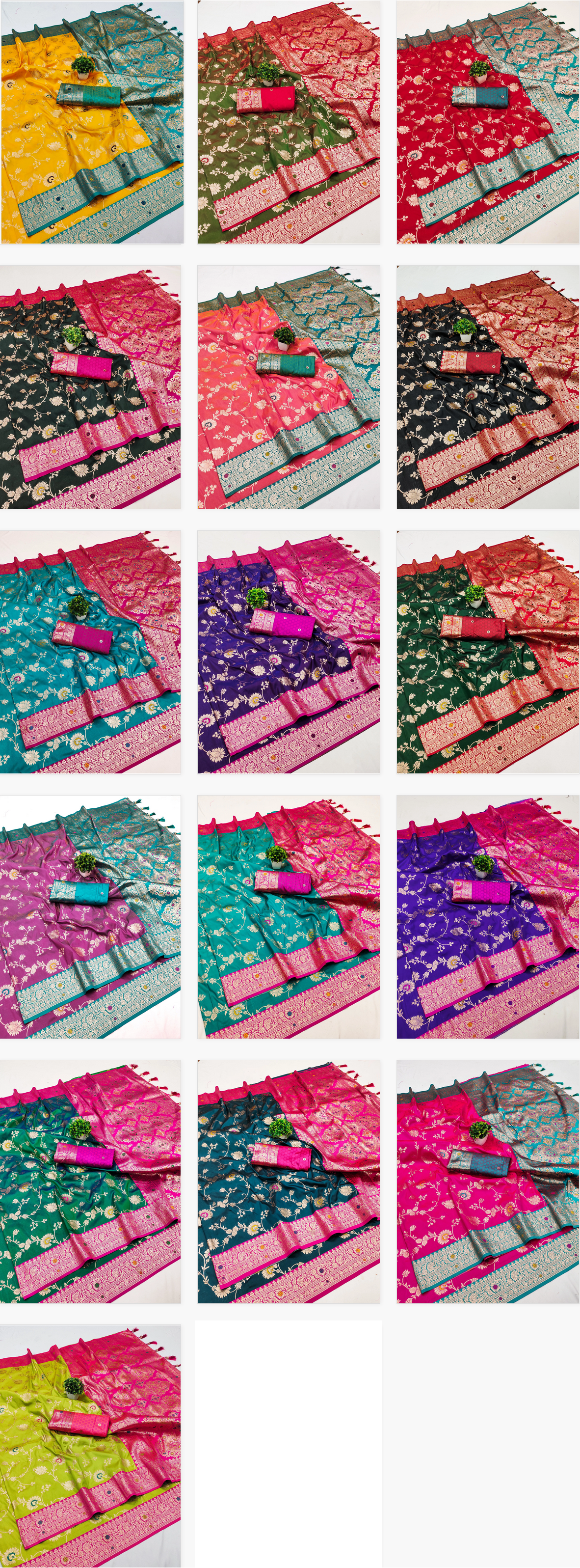 Nx Banarasi 3 Soft Banarasi Silk Saree Collection