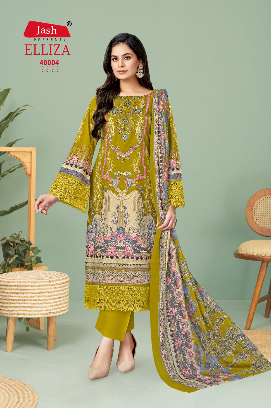 Jash Elliza Vol 40 Cotton Dress Material Collection