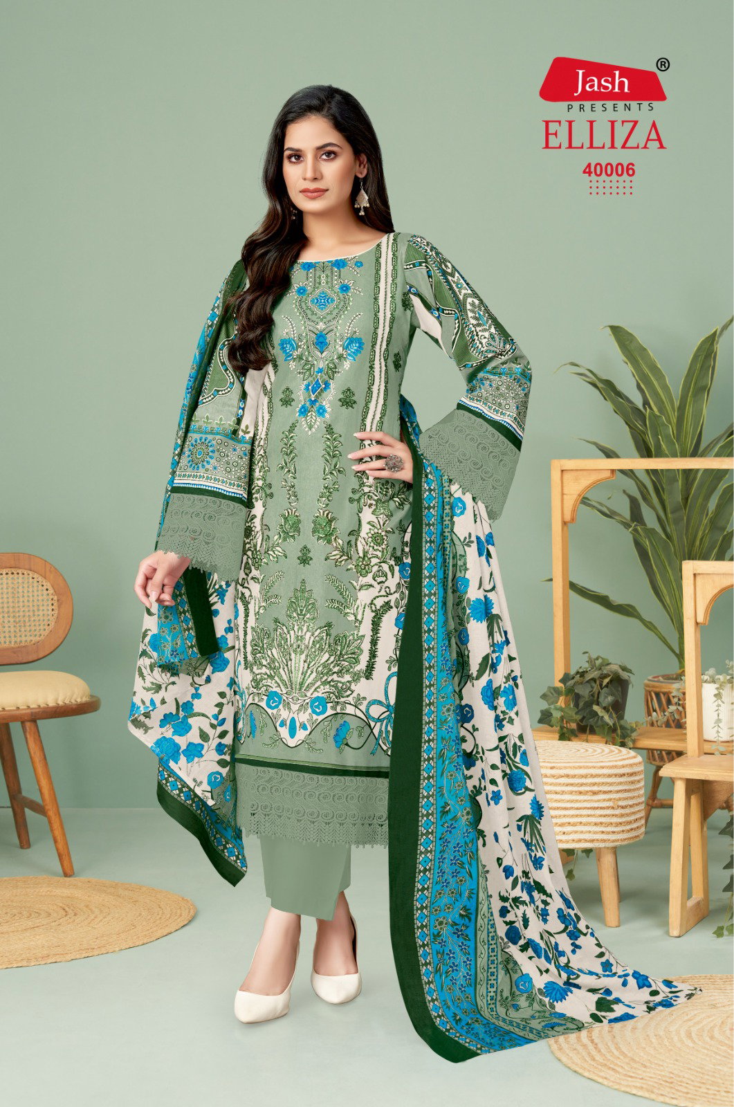 Jash Elliza Vol 40 Cotton Dress Material Collection