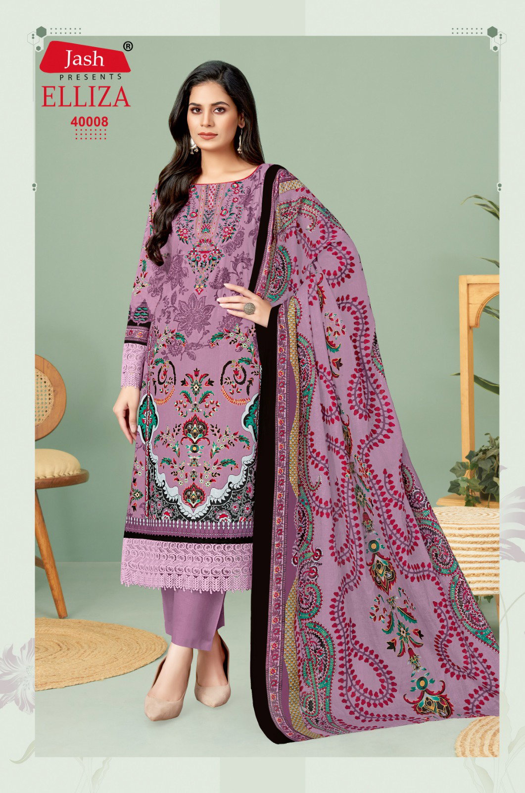 Jash Elliza Vol 40 Cotton Dress Material Collection