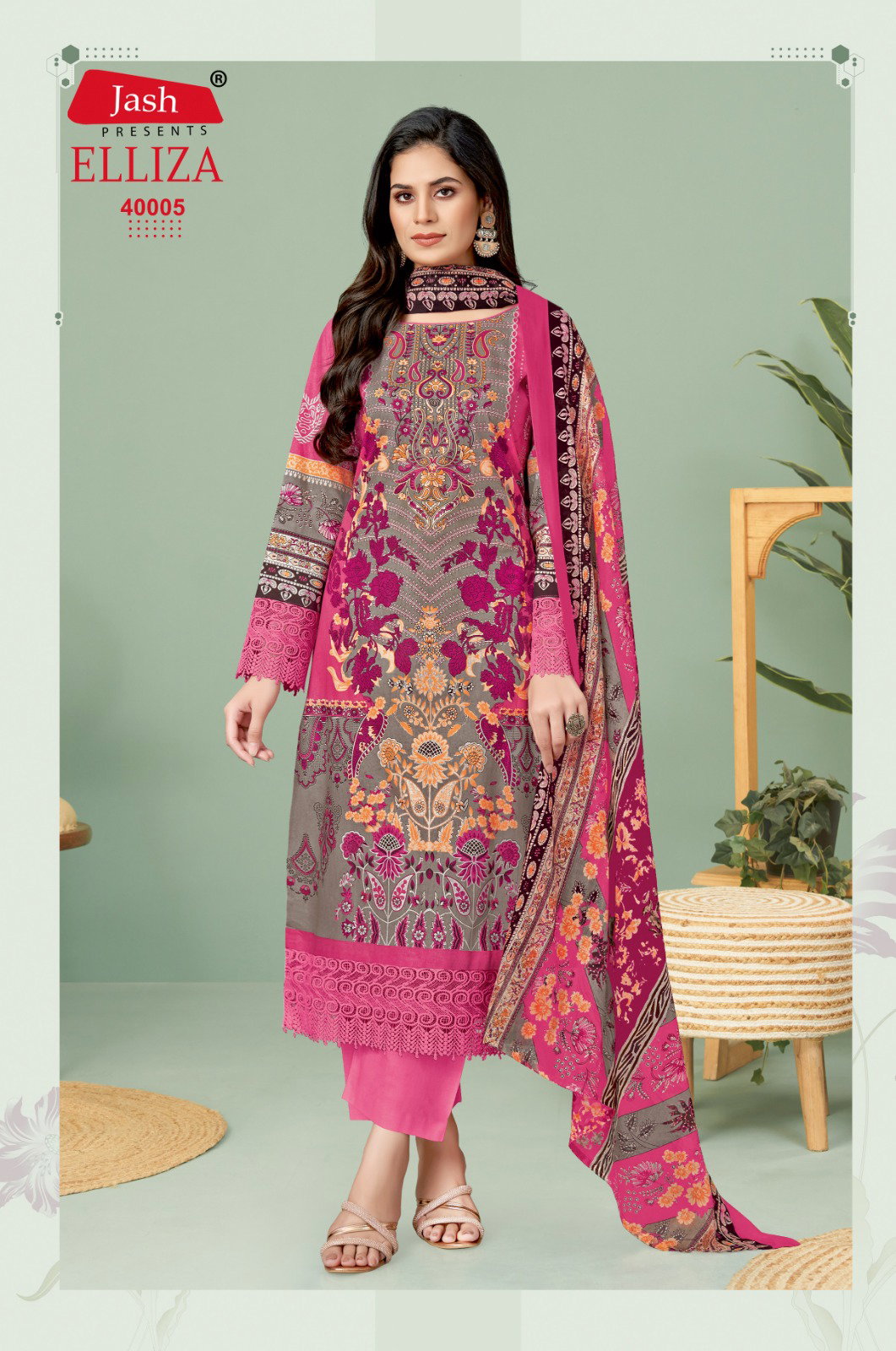 Jash Elliza Vol 40 Cotton Dress Material Collection