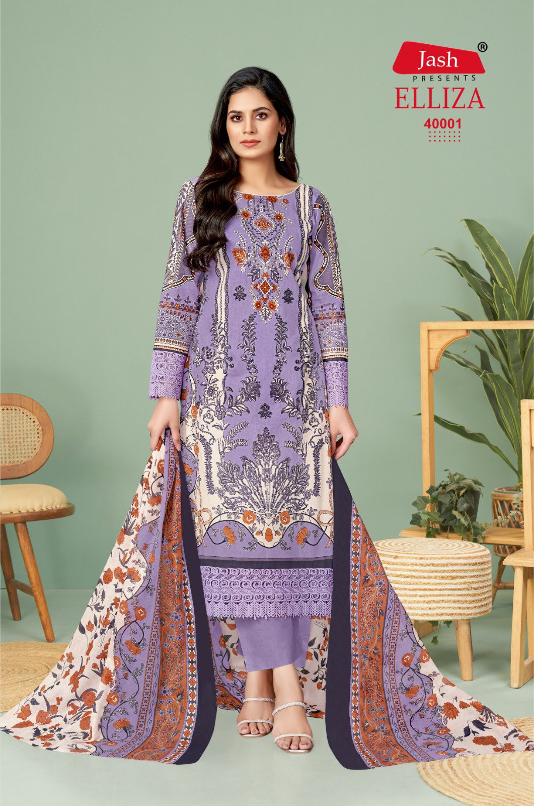 Jash Elliza Vol 40 Cotton Dress Material Collection