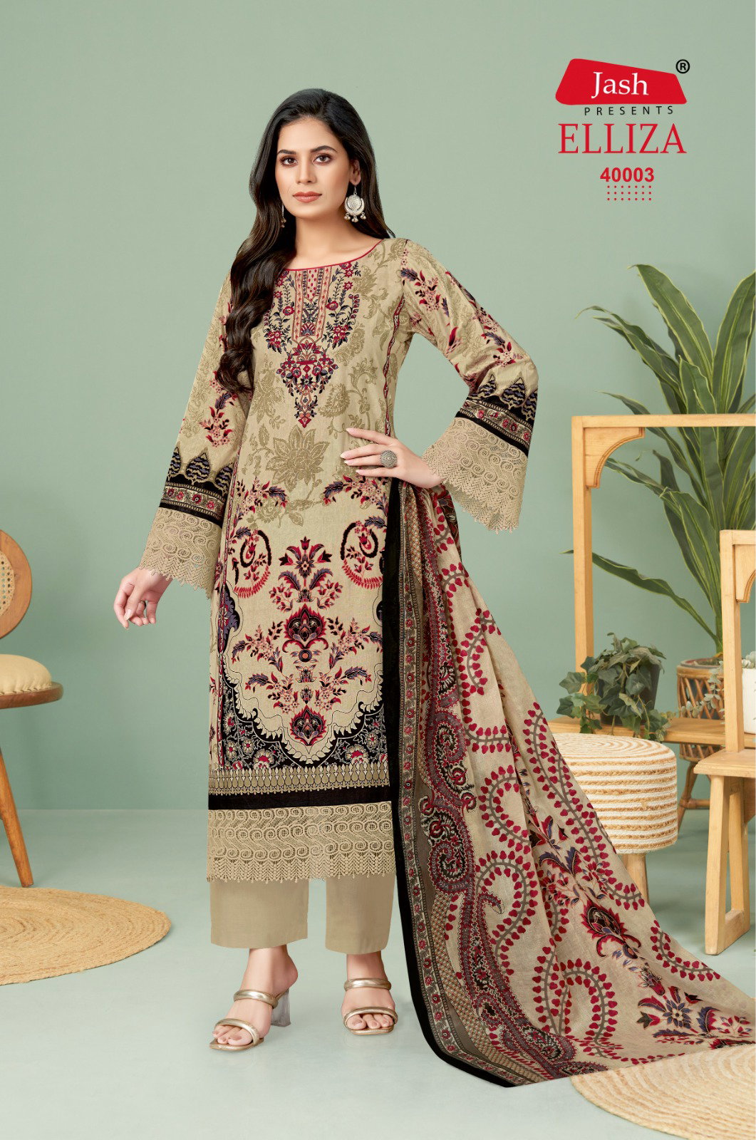 Jash Elliza Vol 40 Cotton Dress Material Collection