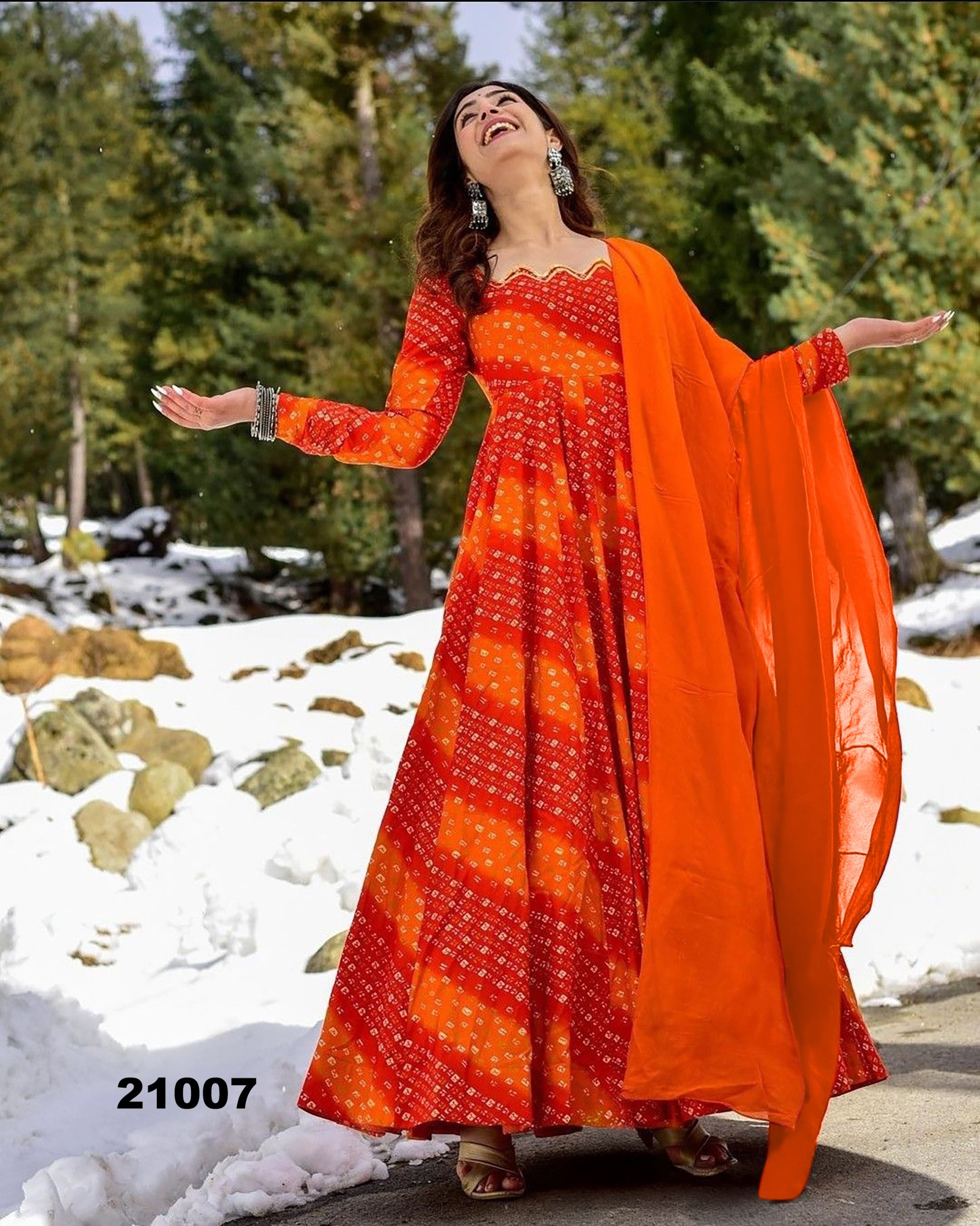 Lucaya Vol 21 Fancy Digital Printed Gown Collection