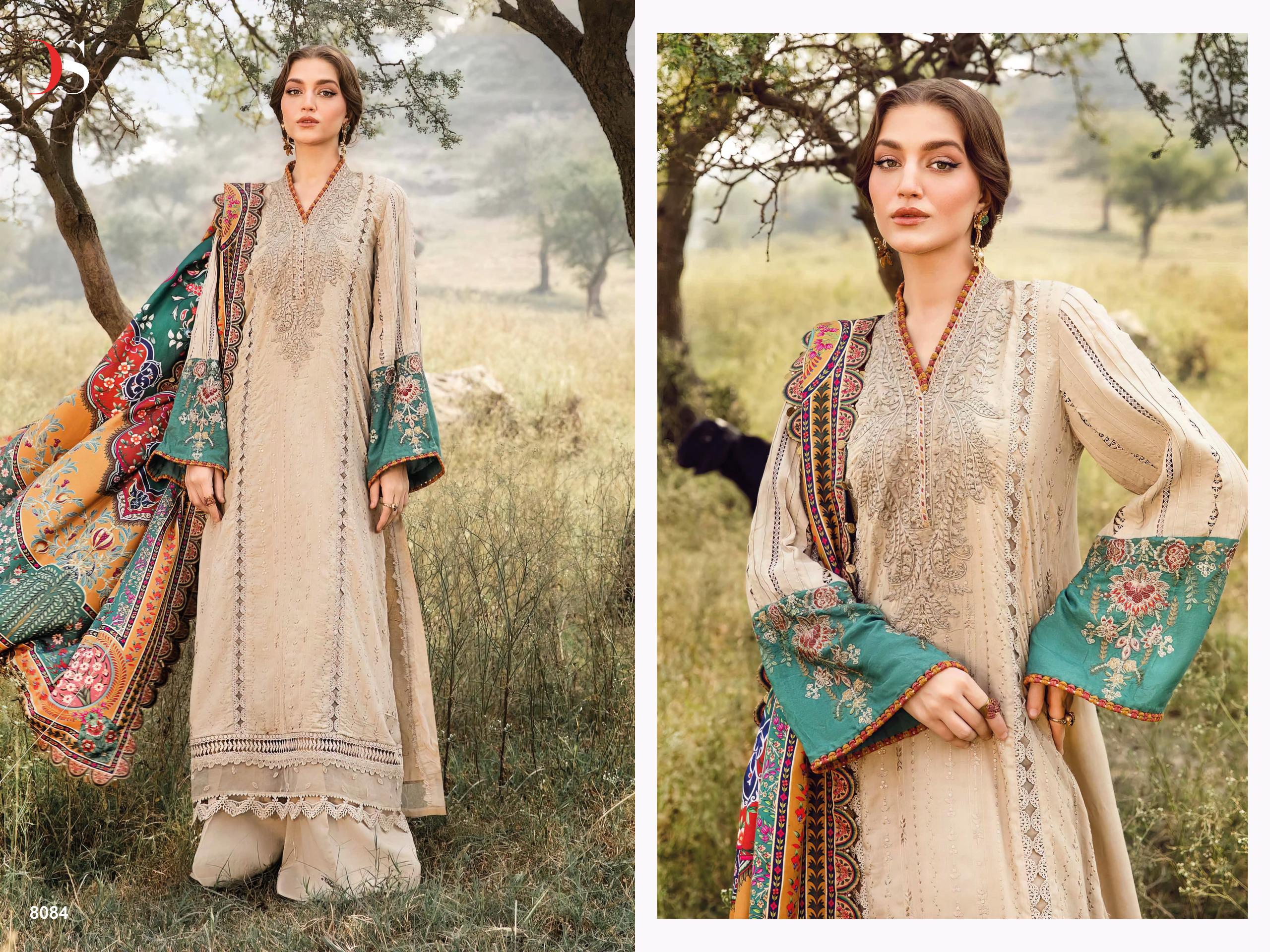 Deepsy Maria B Embroidered Rayon Collection Cotton Dupatta