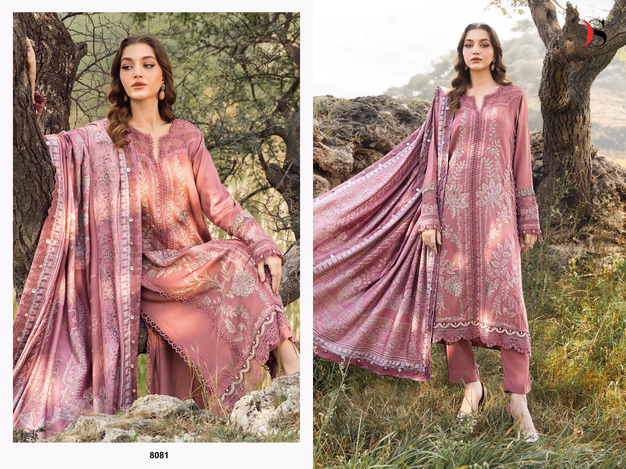 Deepsy Maria B Embroidered Rayon Collection Cotton Dupatta