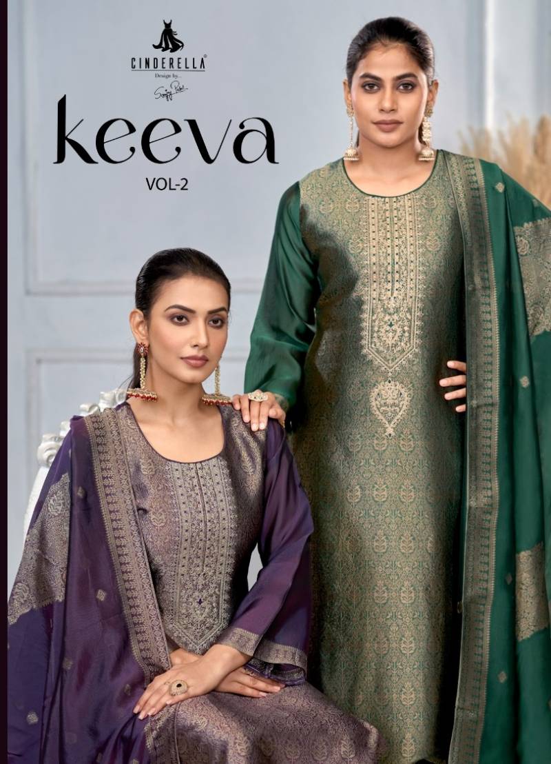 Cinderella Keeva Vol 2 Banglory Silk Salwar Suit Collection