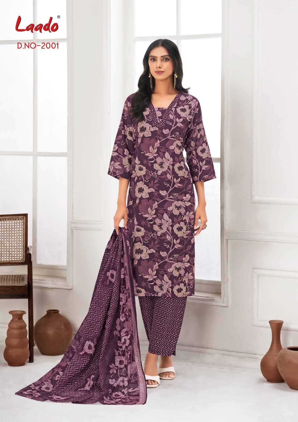 Laado Princess Vol 2 Cotton Printed Dress Material Collection