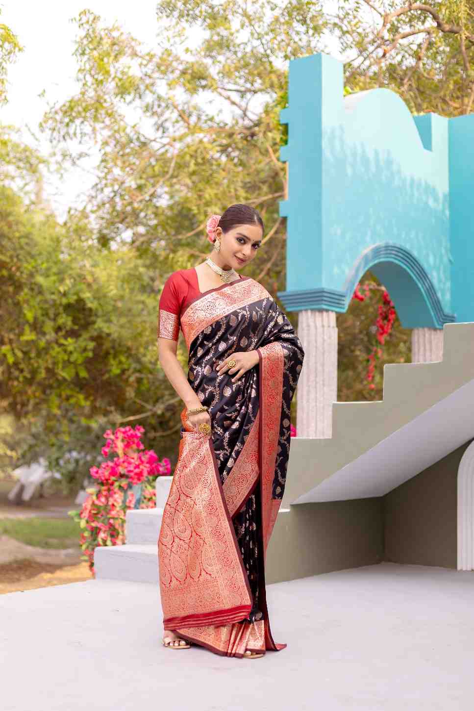 Kc 3059 Wedding Wear Banarasi Satin Silk Saree Collection
