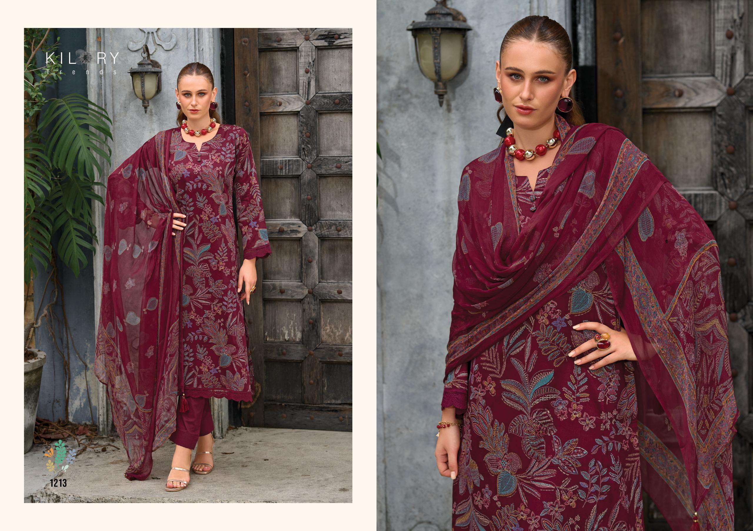Kilory Ibadat Jam Cotton Digital Foil Printed Salwar Kameez