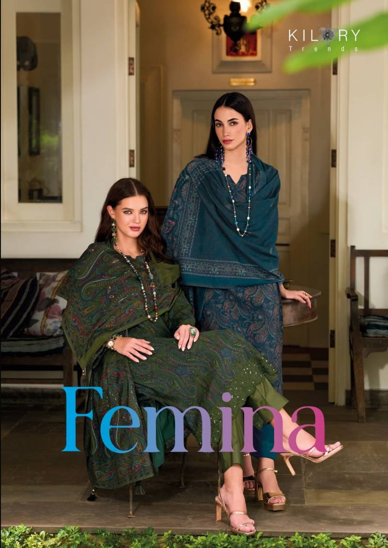 Kilory Femina Viscose Modal Silk Digital Printed Salwar Kameez