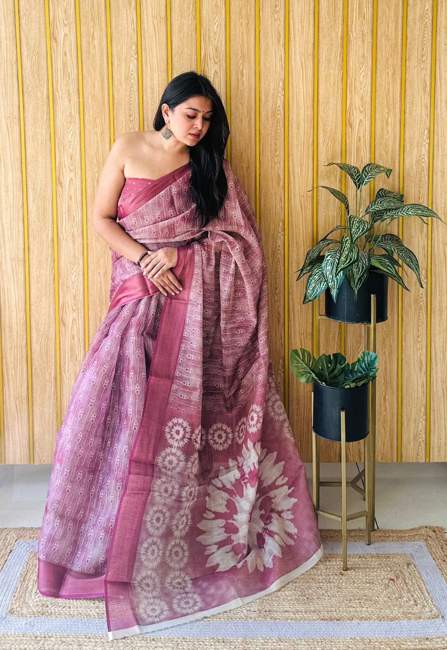 Vc Kalki Digital Printed Cotton Saree Collection